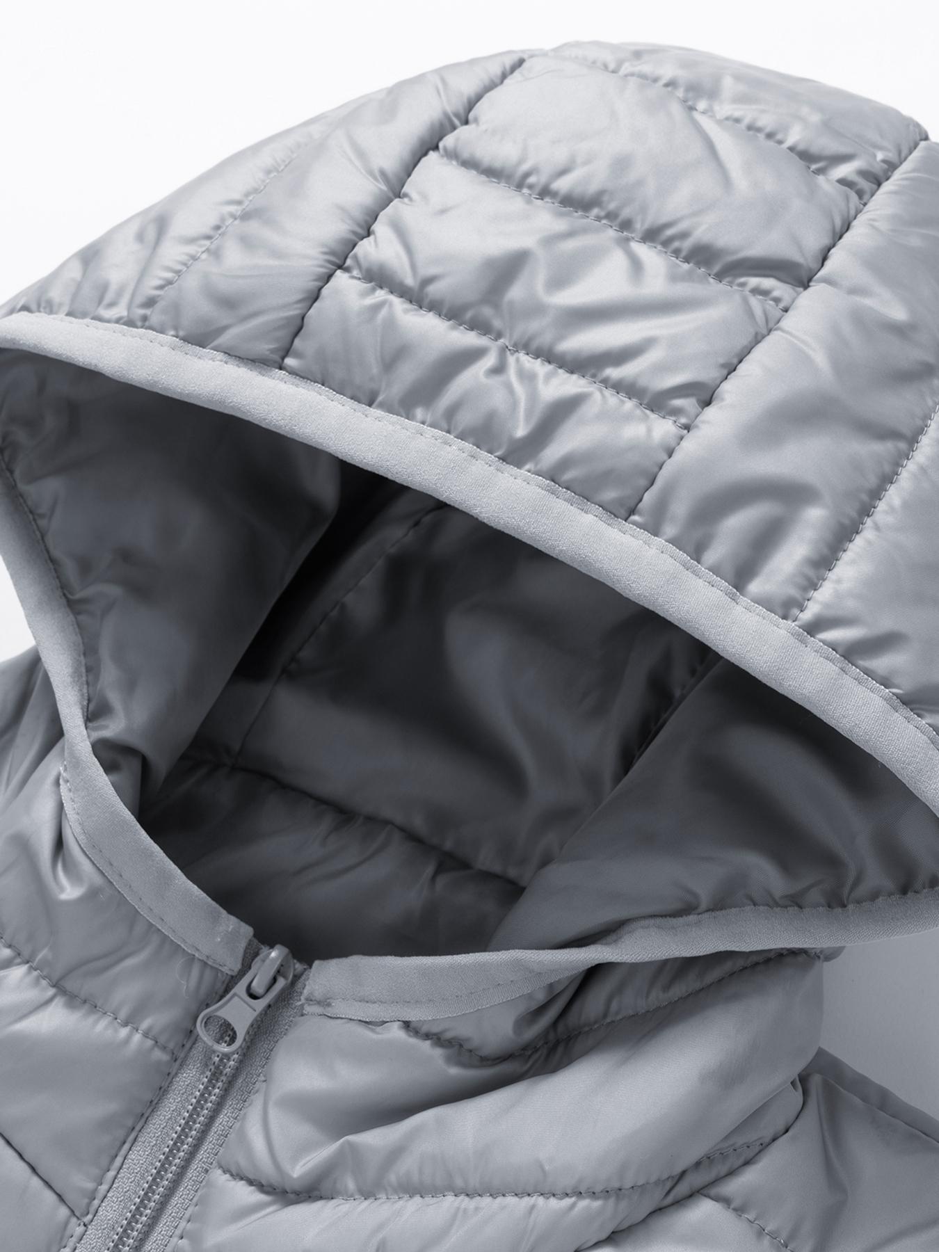 Men's Solid Zip Up Hooded Jacket Coats, Regular Fit Casual Long Sleeve Pocket Hooded Outerwear for Fall & Winter, Men's Clothes for Daily Wear