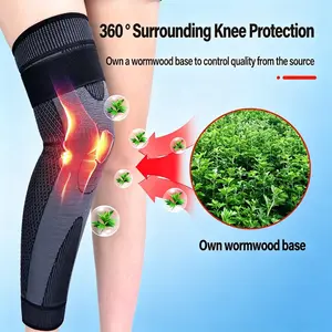 2026 Knee Protection for Warmth, Old Cold Legs for Men and Women, Elderly Long Sleeve Anti-Slip Leg Protection, Ultimate Comfort & Support, Elastic Anti-Slip Knee Wraps, Knee Saver for Autumn Winter, Knee Pain Relief & Joint Care