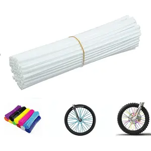 Spoke Covers: 8-21 inch Rims Protector & Decoration for Dirt Bike Bike Bicycle Wheelchair Motorcycle - 72Pcs