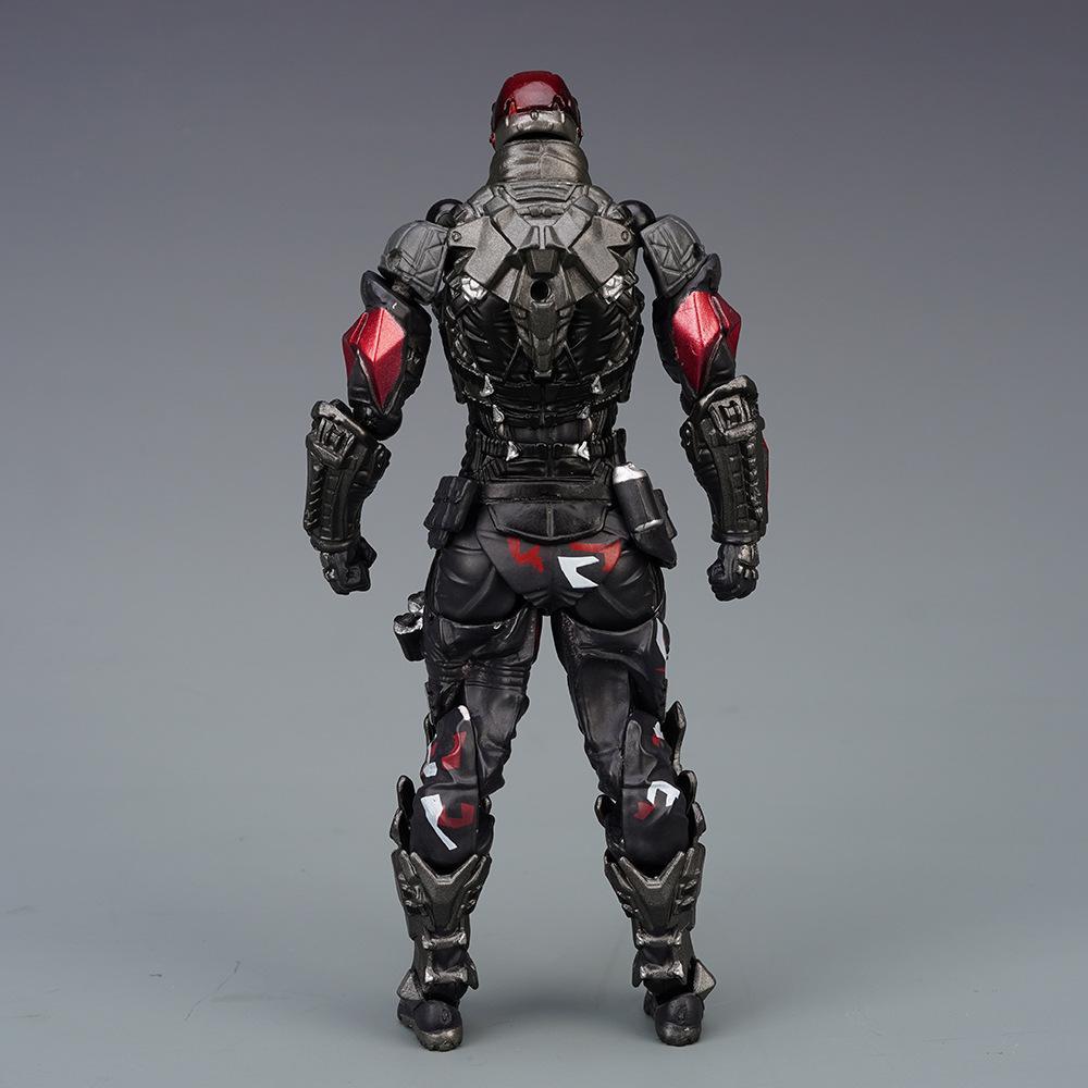 AMAZING YAMAGUCHI Action Figure Arkham Knight Batman Red Hood Robin Jason Todd Figuarts Game Model Toy Collection Christmas Gift