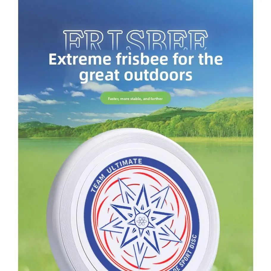 Professional Frisbee 175g Competitive Competition Sports Outdoor Extreme Fitness Frisbee Adult Competition Children's Roundabout