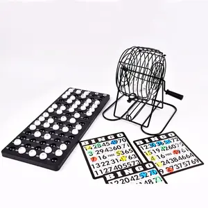 75 Ball Lottery Machine Bingo Set | Durable Steel Cage for Parties & Games | Fun for All Ages