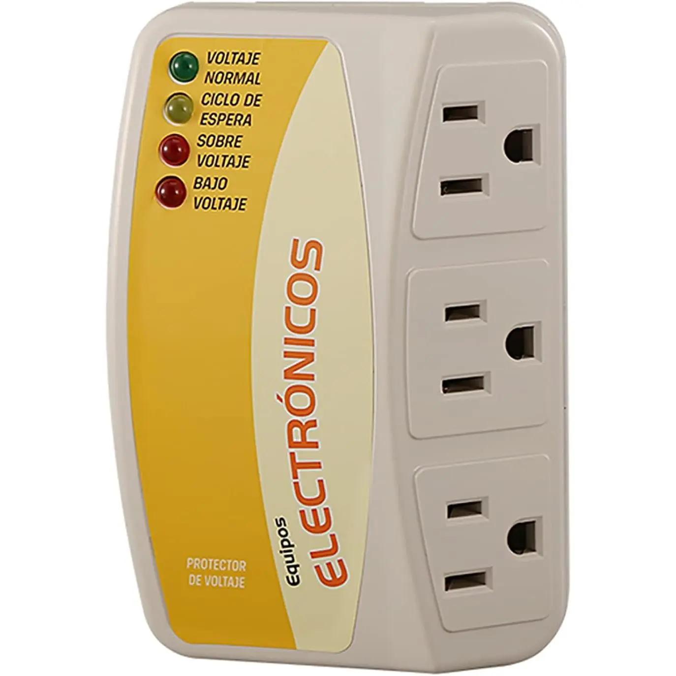 Surge Protector,120V 12A 1440W Voltage Protector with 3 Outlet Plug,for Home Appliance Multi Function Plug,Electronic Surge Protector for Refrigerator for TV/PC/Refrigerator 1 Pack