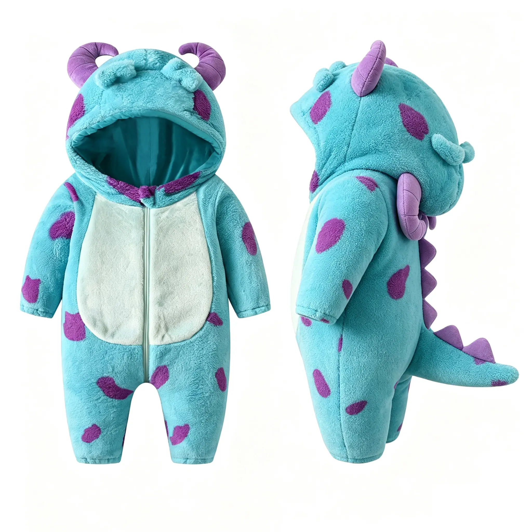 Toddler Baby Little Boy Girl Halloween Costumes Cute Animal Outfit Funny Monster Cosplay Kids Outfit Fall Winter 6M-5T