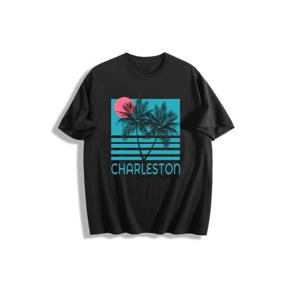 Charleston White Tia Kemp Tshirt: The Ultimate Charleston SC Summer Vibe Tee #CharlestonSC #SouthCarolina #TiaKemp #CharlestonTshirt #RetroTee #BeachVibes #SummerFashion