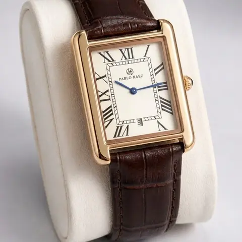 Men's Casual Business Watch, Stainless Steel Case, Dial, Calendar Display, PU Leather Strap, 50m Waterproof, Quartz Movement, Casual Business Wristwatch