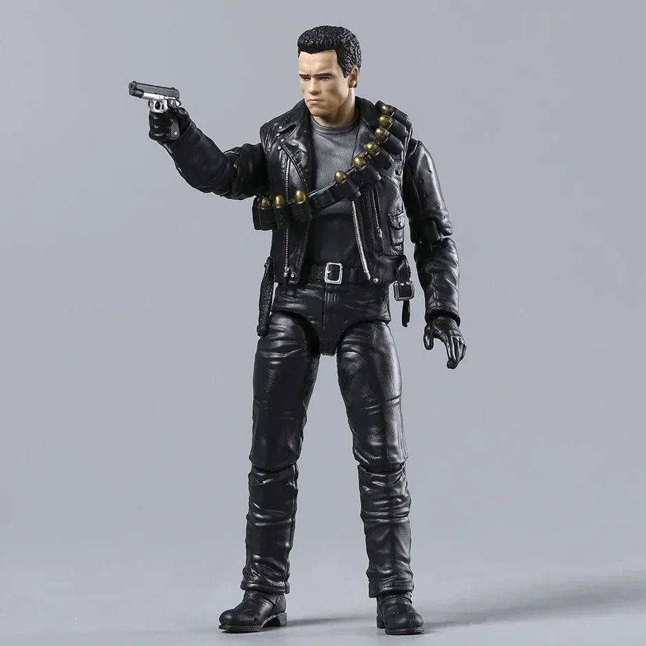MAFEX No.199 Terminator 2: Judgement Day T-800 (T2 Ver.) Action Figure Figurine Collection PVC Model Toy