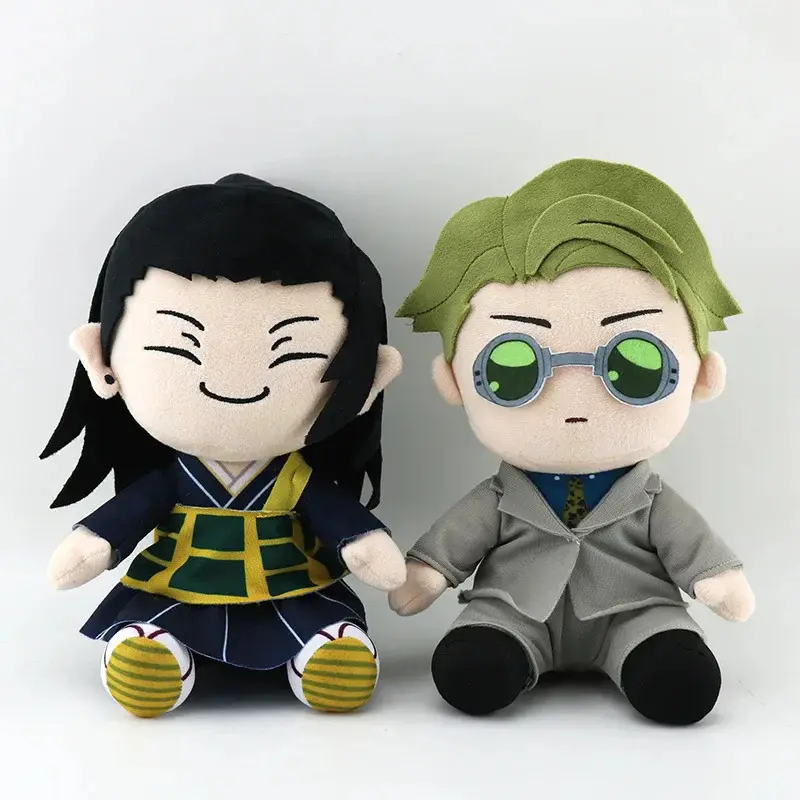 Geto Suguru Nanami Kento Plush Toys Hot Anime Figure Plushies Toys Stuffed JJK Doll Pillow Home Decor Kids Birthday Gifts 22CM