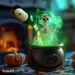 Halloween Magic Floating Potion Bottle Diffuser, Bat Bucket Hocus Pocus Party Decor, Halloween Decoration Supplies