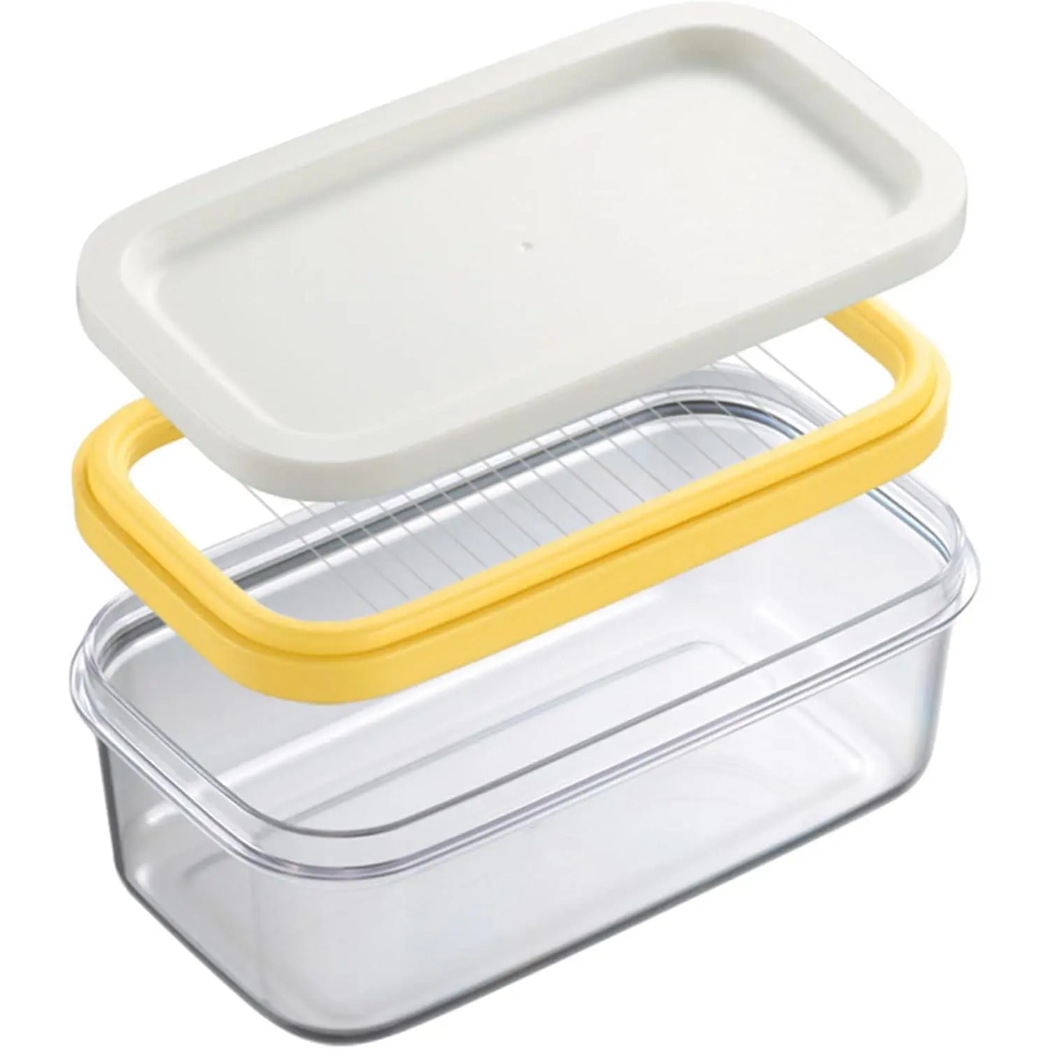 Butter Slicer ,Butter Dish with Lid, Butter Slicer  and Keeper Butter Slicer Container Easy Storage And ,Refrigerated Butter Container Butter Box
