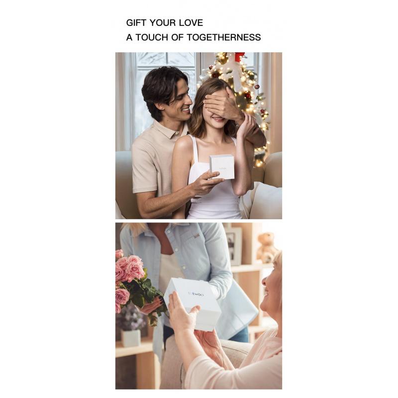 [Creative Gifts]totwoo Long Distance Touch Bracelets with Sun&Moon Functional Love Connect Gift For Boyfriend or Girlfriend or your Family