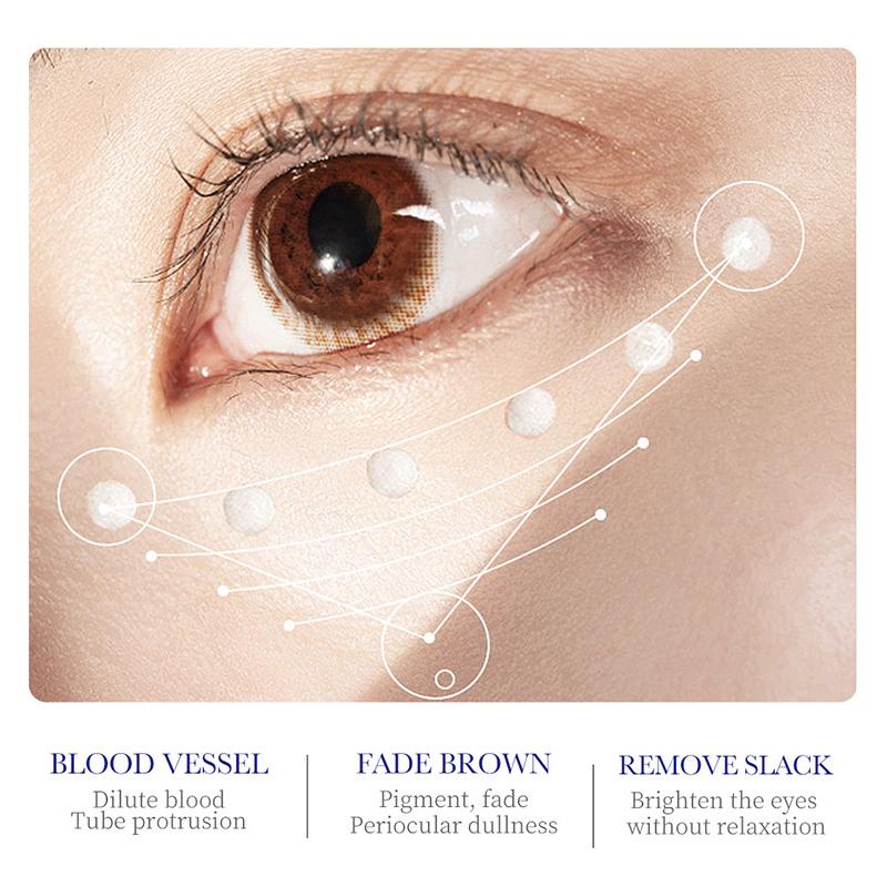 Instant Eye Bag Removal Cream Collagen Anti-wrinkle Fade Fine Lines Firming Skin Anti Dark Circle Puffiness Brighten Eye Care