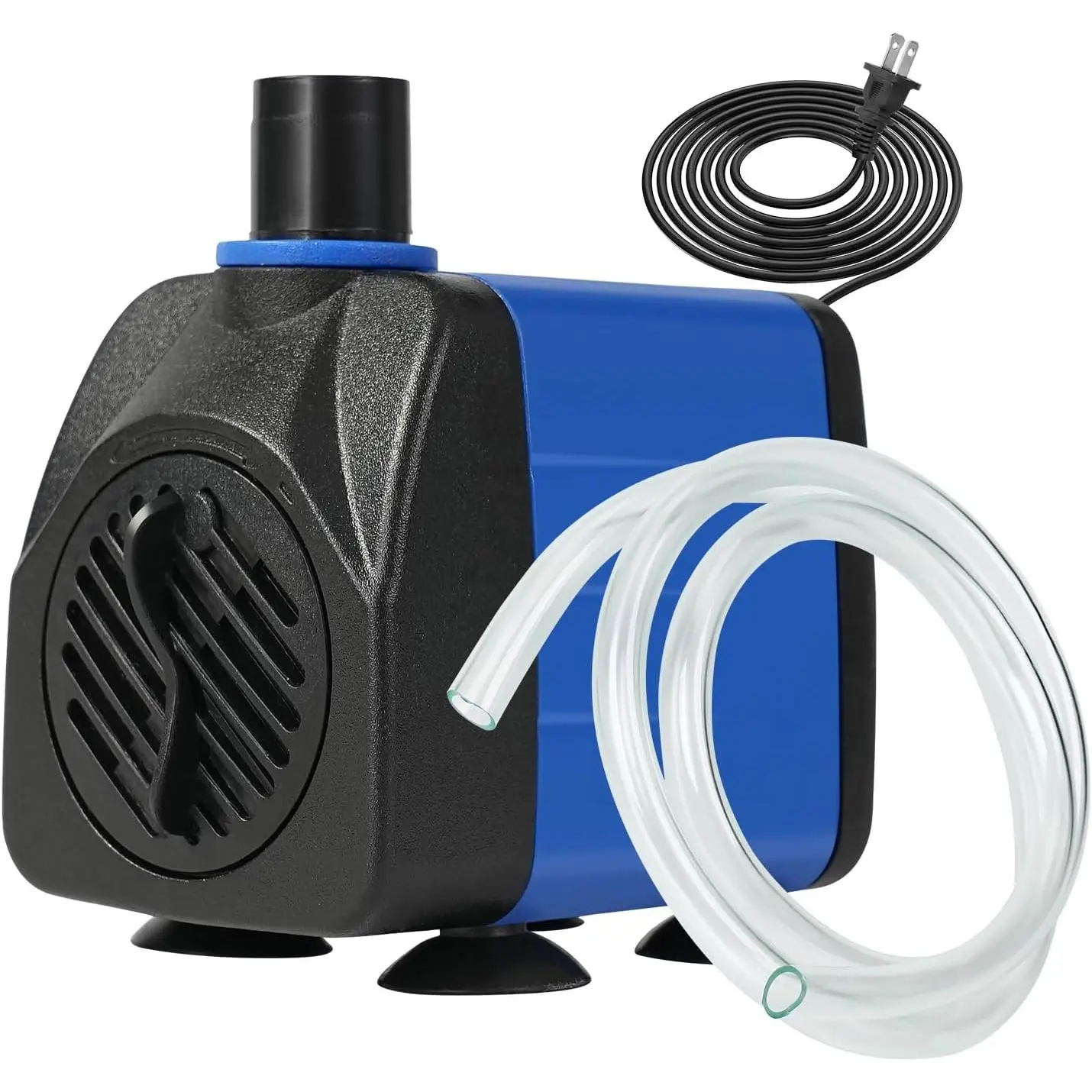 Small Fountain Pump, 160 GPH Mini Submersible Water Pump with 3.3 ft Tubing, for Aquarium Fish ,  Water Fountain, Hydroponics, Pond Waterfall Filter Pump