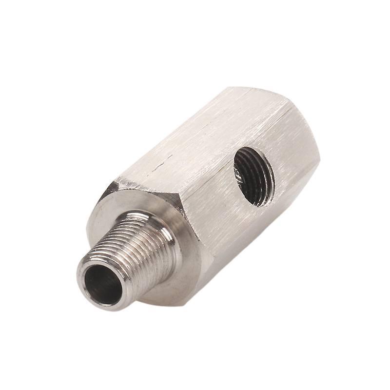 Car modification accessories: oil pressure sensor connector, stainless steel turbocharger connector