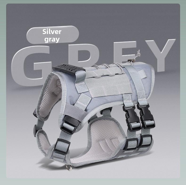 Tactical Dog Harness – Universal Harness, Walking Harness & Safety Harnesses for Small to Large Dogs, Durable Reflective, Easy to Control, No Pull Adjustable Pet Harness, Pet Supplies