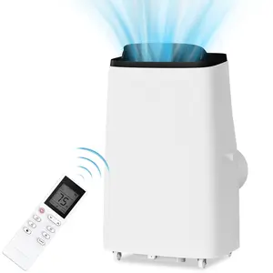 OP-14000 BTU Portable Air Conditioners, 3-in-1 Free Standing Cooling AC Unit with Heat & Built-in Dehumidifier Up to 700 Sq ft, Window Heat Pump with Remote Control, Smart/Sleep Mode 24h Timer