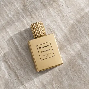 OrigoAura Come Thru Eau de Parfum｜Little Gold Bottle White Floral Perfume｜Fresh Elegant Scent That Covers Odors｜Soft Clean Feminine Fragrance 50ml
