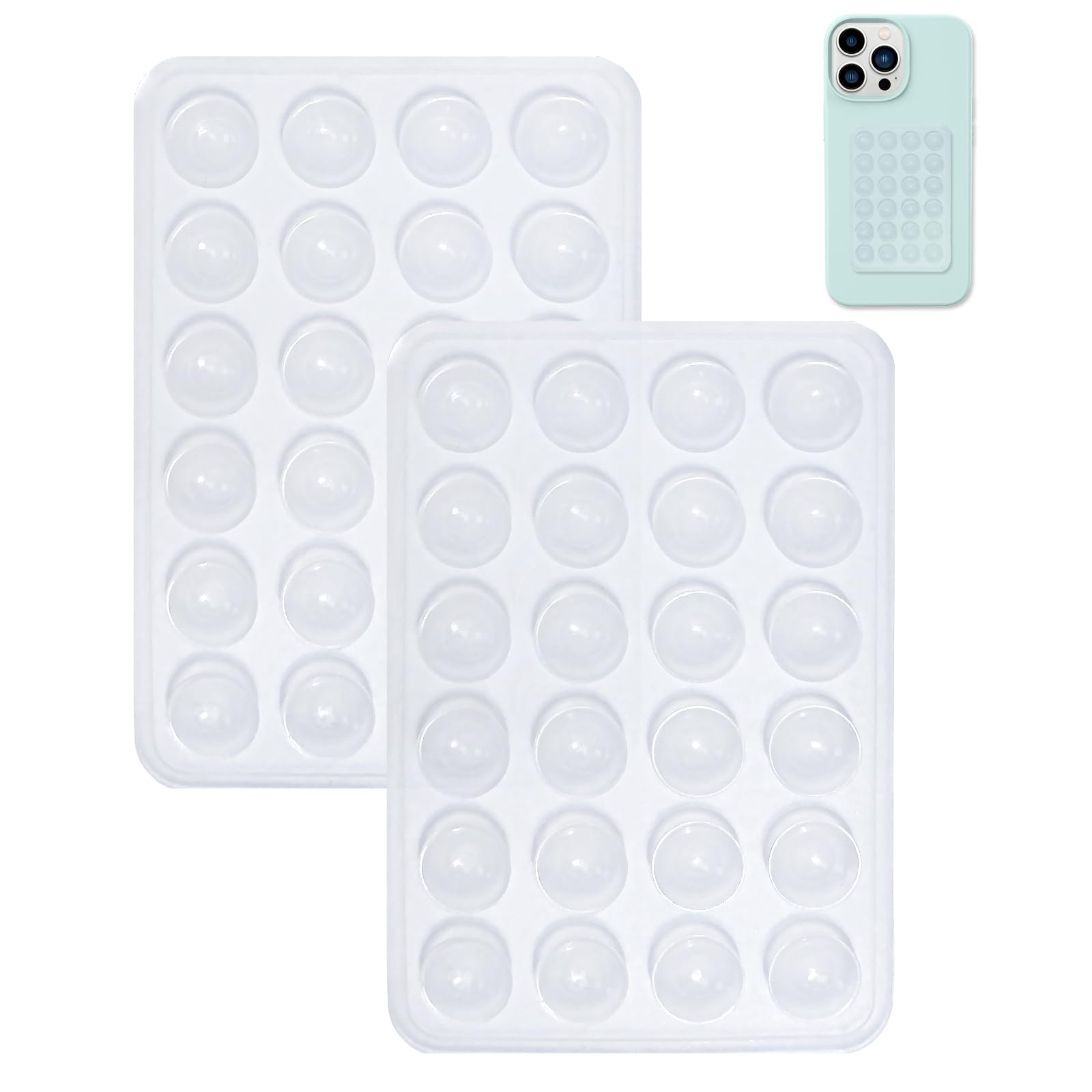 2PCS Silicone Suction Phone Case Mount,Non Slip Suction Cup Phone Mount,Hands-Free Phone Accessories Holder for Selfies and Videos,Silicon Adhesive Phone Stand Sticky Cellphone SmartphoneHARD EDGE 2PCS Silicone Suction Phone Case Mount,Non Slip Suction Cup Phone Mount,Hands-Free Phone Accessories Holder for Selfies and Videos,Silicon Adhesive Phone Stand Sticky Cellphone SmartphoneHARD EDGE