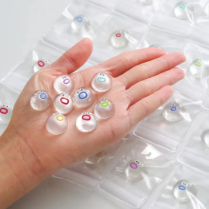 Cute Fidget Mini Silicone Pinch Music Fidget Poppers Sensory Toys Soft and Fun Playball for Children's Office Desk Accessories