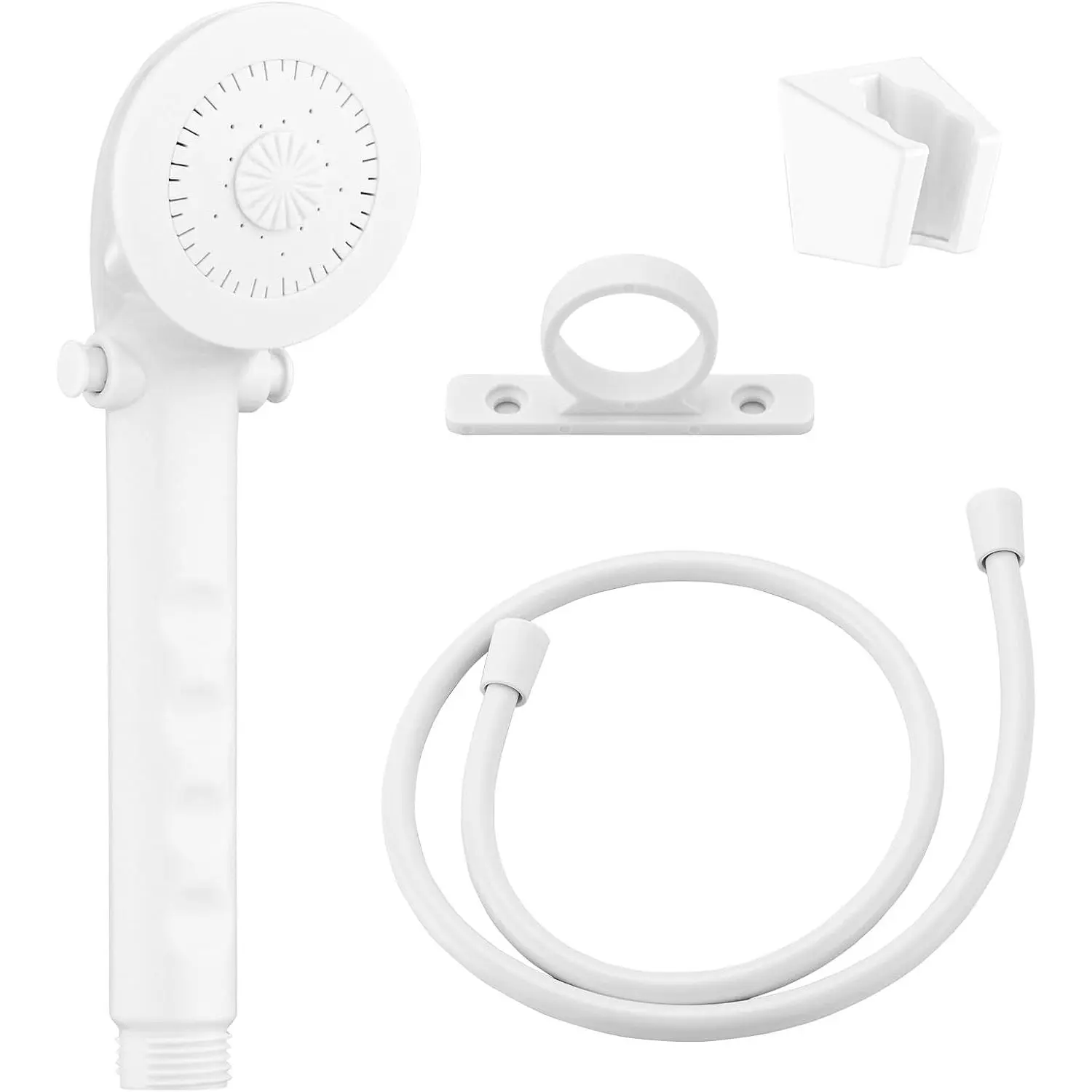RV Shower  with Hose, RV Outside Shower  with Pause Function, Outdoor Shower  for RV, Camper, Van, Travel , Motorhome and Boat (White)