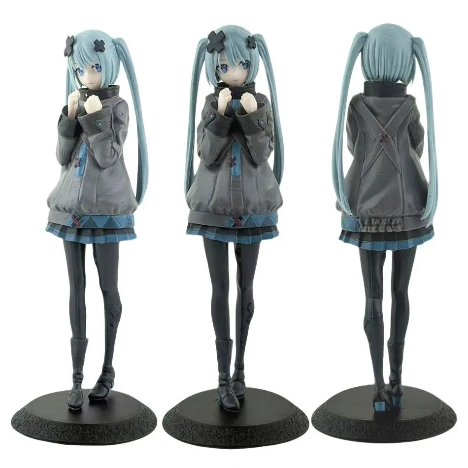 New 8inch Hatsune Miku In A World With Closed Windows Collectible Anime Action Kwaii Miku Figures Model Toys Christmas Gifts