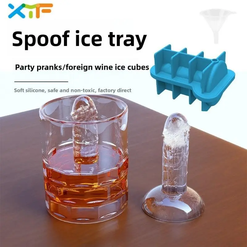 2026 New Food-Grade Silicone Ice Grid Mold, Ice Molds, Creative Small Spoof Design with Lid, Quick-Freezing Whisky Mold, Whiskey Ice Mold, Perfect for Parties, Ice Cubes