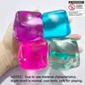 4 Counts Stress-Relief Toy Set, Slow-Rebound Decompression Squeeze Squishies, Squishy Stress Balls, Pressure-Release Office Desk Toys, Anti-Stress Kit, Fun Gift for Holidays and Parties, Stress Cubes, Stress Relief Tools