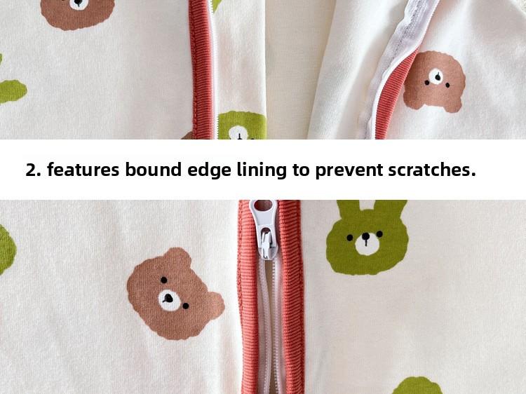 Warm Cotton Baby Sleep Sack |   Split-Leg Design for Peaceful Night Sleep ✨