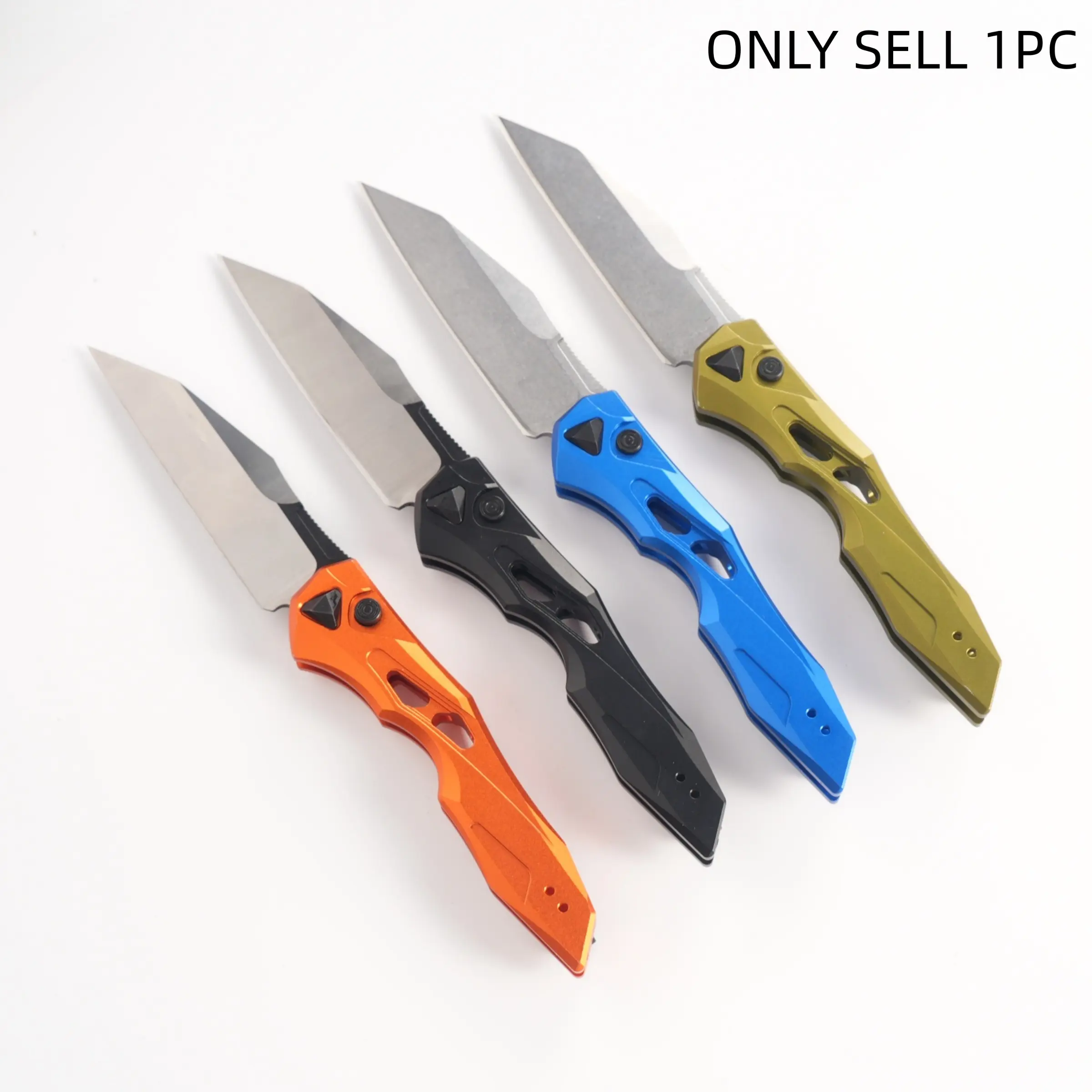1pc 7650 Folding Knife, Pocket Knife, Fruit Knife, Kitchen Essential, Lightweight Small Foldable Knife, High Hardness Blade, Edc Tool, Camping Fishing Travel Gift, High Hardness Knives