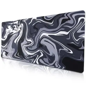 Large Gaming Mouse Pad - Extended Mouse Pad, 31.5x11.81in, Durable Non-Slip Rubber Base, Waterproof, Stitched Edges, Ideal for Esports, Office, Home Use