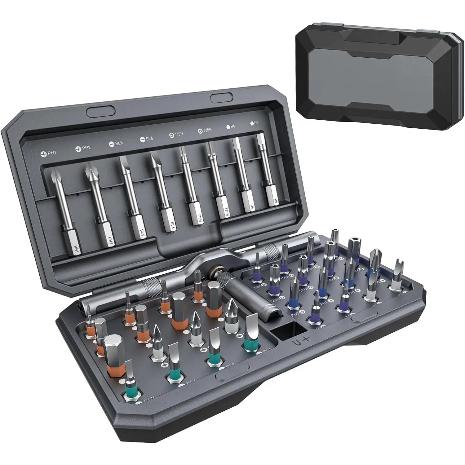 25 in 1  Ratchet  Set with 7 CRV Metric Sockets
