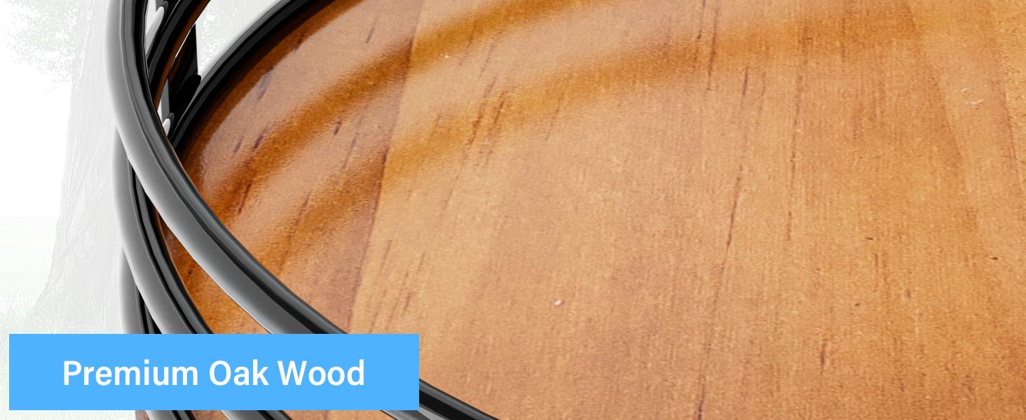 Lazy Susan Turntable Organizer Adjustable - 2 Tier Wood Rotating Spice Rack 12 Inch Lazy Susan for Kitchen Countertop Cabinet Pantry Cupboard Dining Table Bathroom Coffee Bar Home Storage