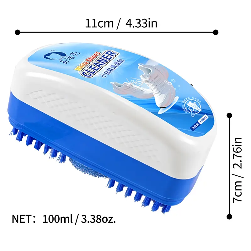 High-Efficiency Suede Shoe Cleaner Set, Portable Leather Care Kit for Suede & Canvas Shoes, Home Cleaning Essentials, Footwear Cleaner, Sneaker Stain Remover, Shoes Cleaning Agent