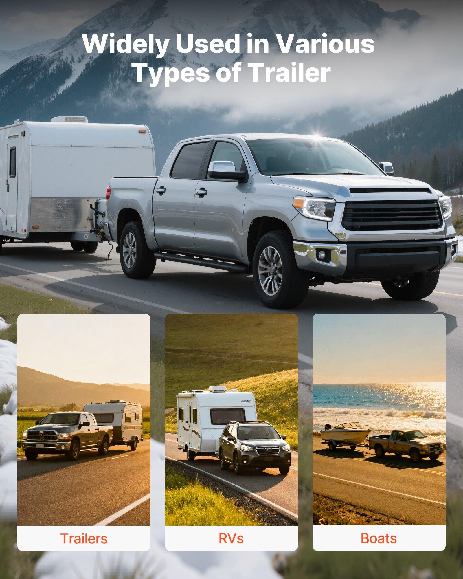 VEVOR Trailer Hitch Lock Kit, Compatible with 2-5/16 in Couplers, Heavy-Duty Anti-Theft Trailer Ball Lock with 3 Keys & Padlock, Prying-Resistant & Impact-Resistant, Fits for RVs, Boats, Trailers VEVOR Trailer Hitch Lock Kit, Compatible with 2-5/16 in Couplers, Heavy-Duty Anti-Theft Trailer Ball Lock with 3 Keys & Padlock, Prying-Resistant & Impact-Resistant, Fits for RVs, Boats, Trailers