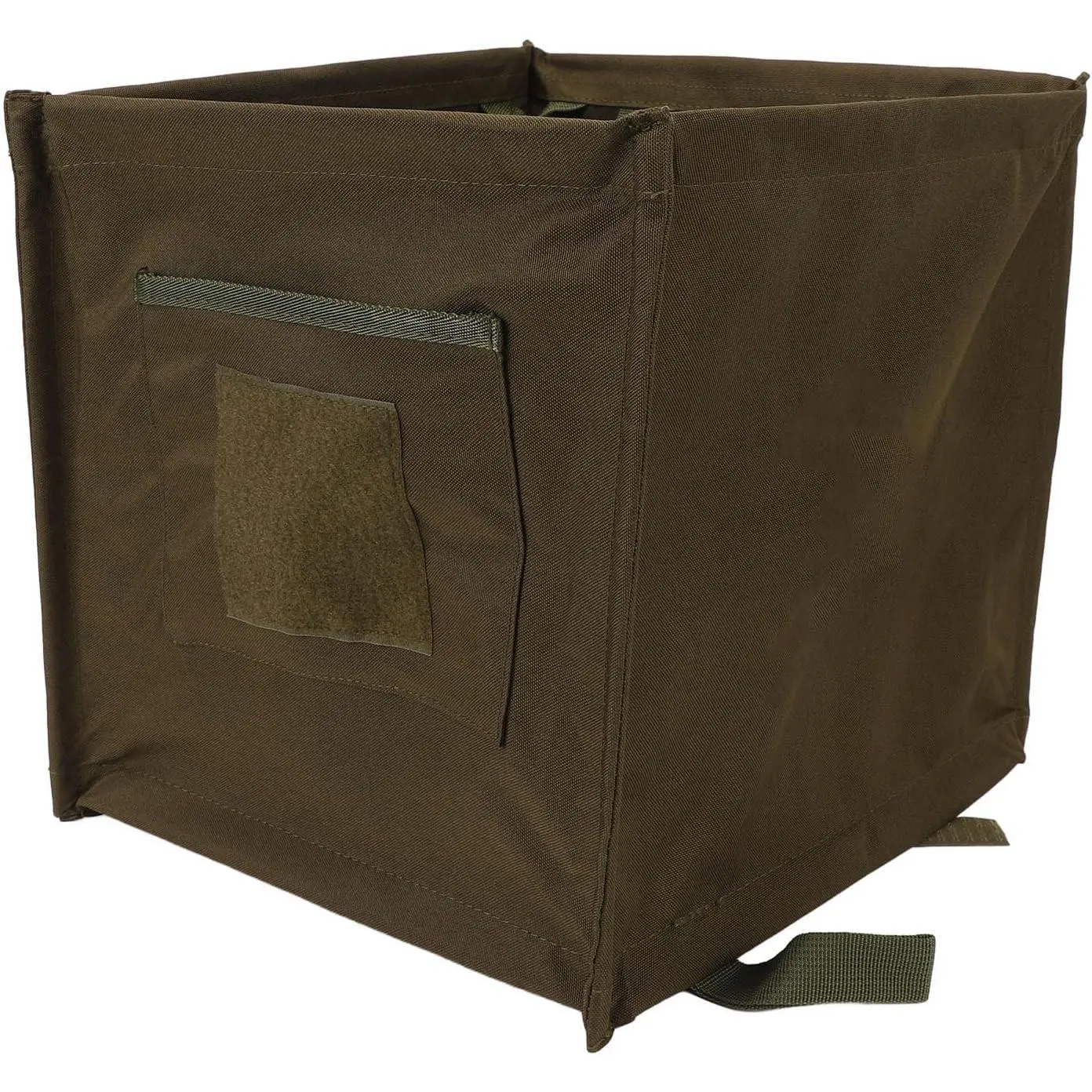 33L Large Capacity Oxford Cloth Foldable Throw Line Storage Cube, Throw Bag Rope Bag, Arborist Equipment Lineman Climbing Gear for Picnic Camping BBQ, Green
