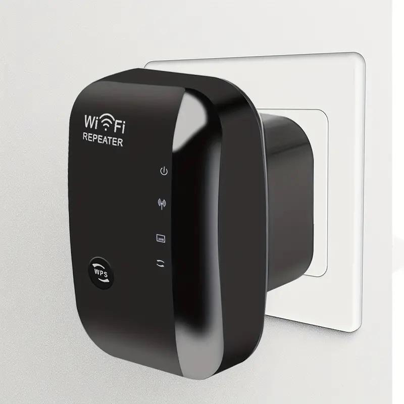 WiFi Range Extender, 300Mbps WiFi Signal Booster, Long Range Wireless Repeater Access Point, WiFi Extenders, Network Components for Home and Office Use, High Speed WiFi