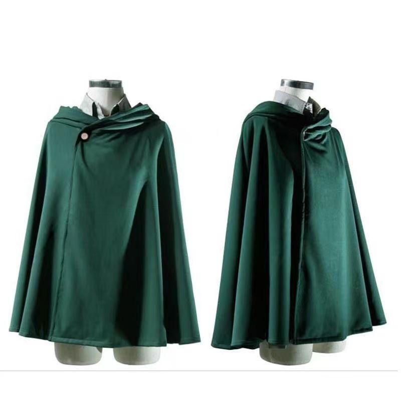 Anime Attack on Titan Cosplay Shingeki no Kyojin Jacket Recon Corps Leather Skirt Hookshot Belts Suspenders Ackerman Costume