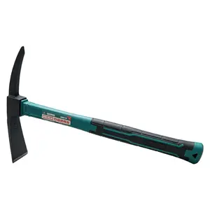 Dual-Use Hoe and Pickaxe, High-Quality Steel, Thickened, Ideal for Weeding and Digging, Multiple Fiber Handles, Home Durable Gardening Tool