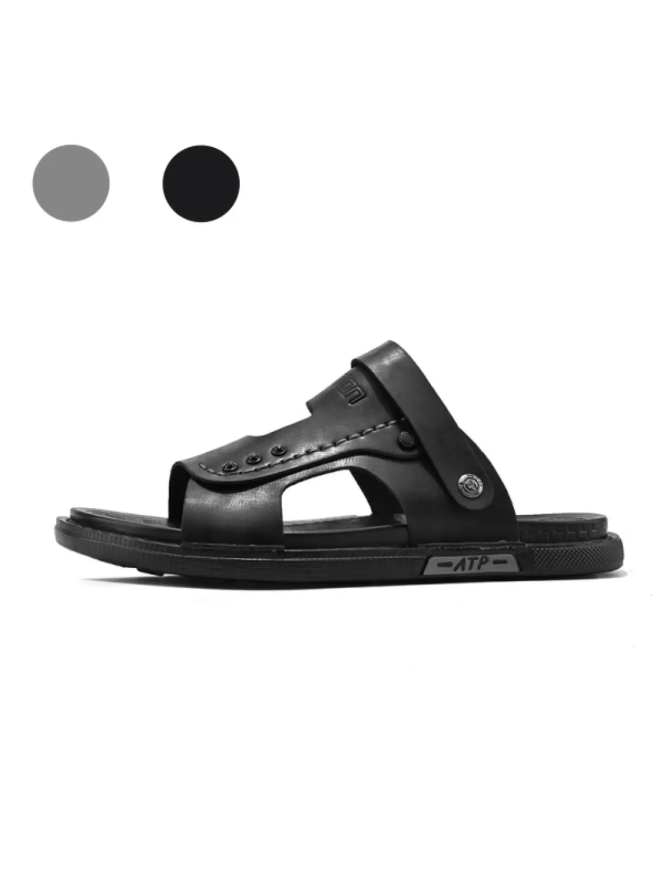 Men's Business & Casual Dual-Use Indoor Outdoor Slides Sandal Footwear, Soft Thick Sole, Anti-Slip Wear-Resistant, Versatile Styling, Work Commute, Beach Vacations, Chic Summer Footwear, EVA Slide Sandals