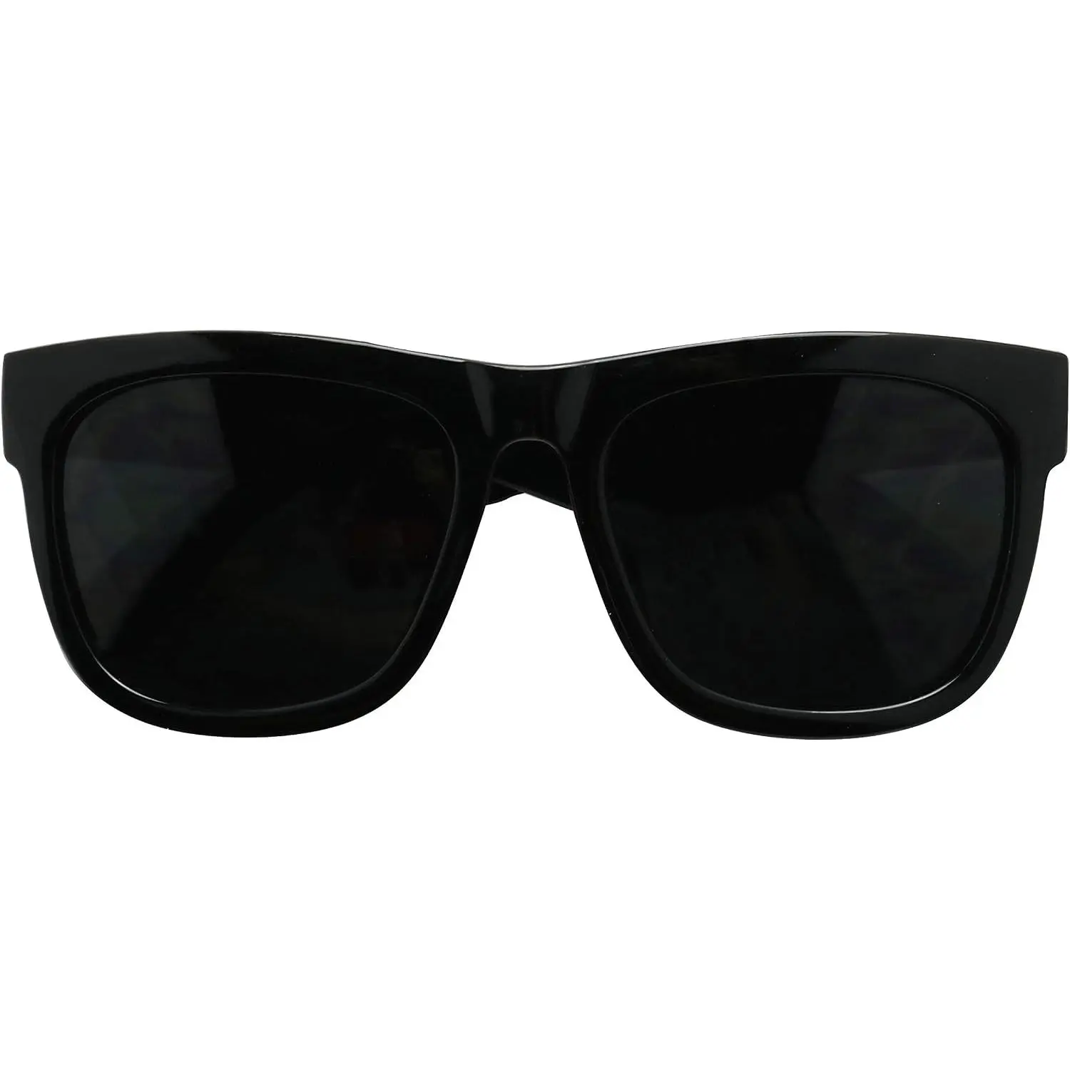 Classic Square Flat Top  Super Dark Tint Lens UV400 Mens Womens Sunglasses