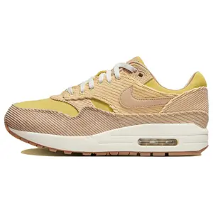 Nike Air Max 1 Retro Comfort Low-Top Casual Shoes for Women in Brown Verifiable, with credentials and supporting global authentication