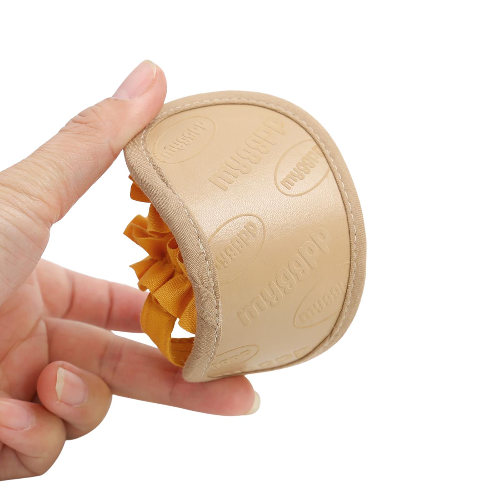 Baby girl summer sandals, non-slip soft-soled ruffle flats, toddler shoes