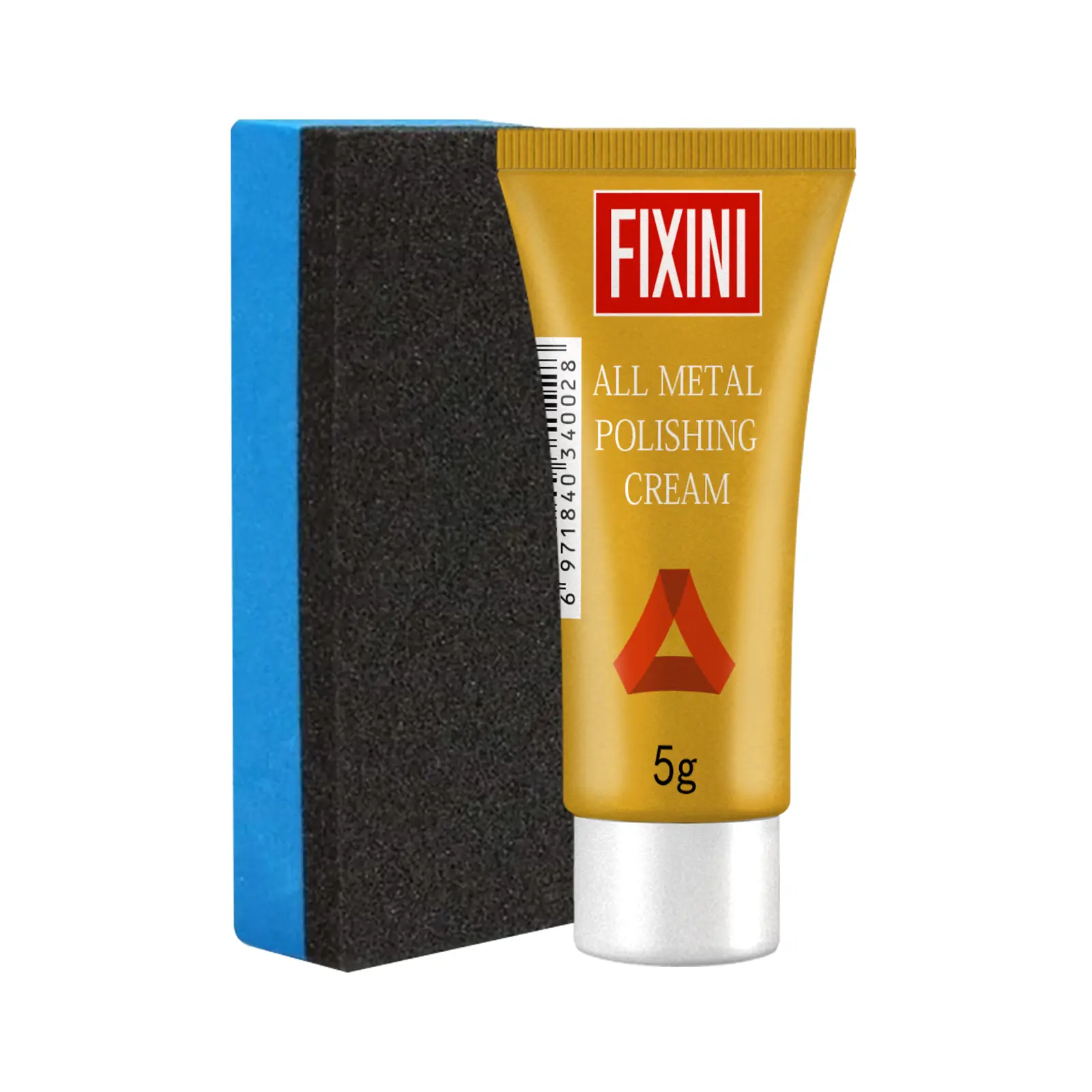 AMZ Metal Polishing Cream, 1 Set (11g) Chrome & Metal Polishes - Copper, Tire Rust Remover, Kitchen Surface Cleaner Multi-Function Care Paste
