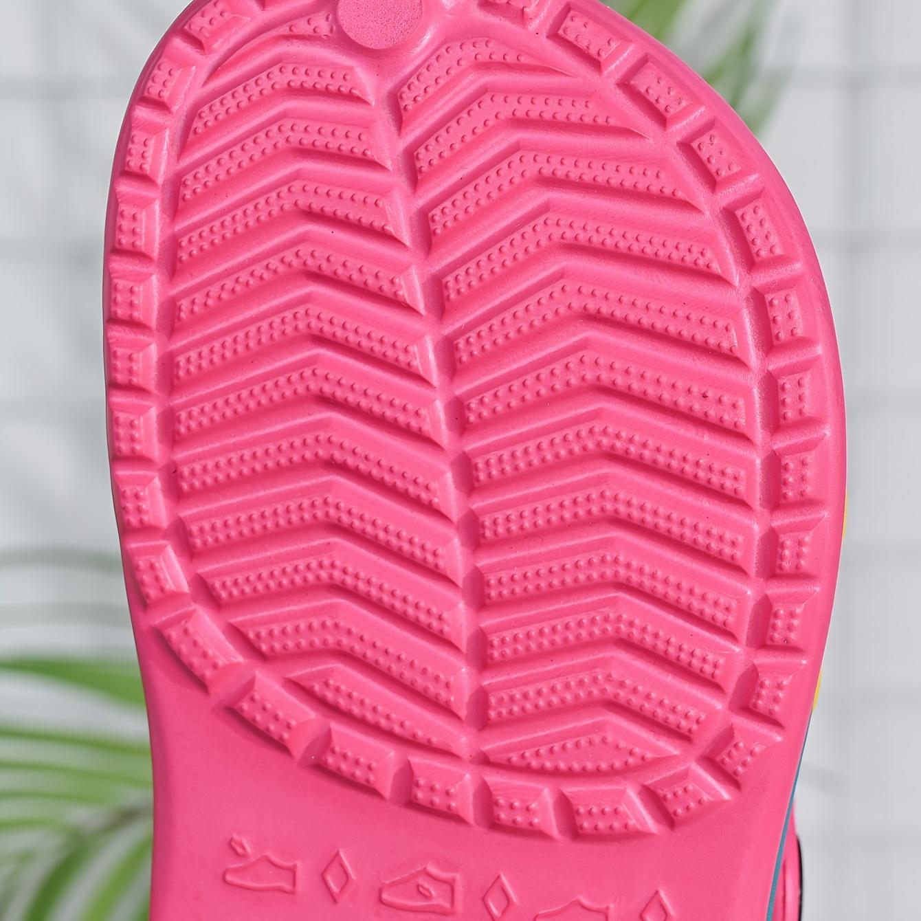 Cute Cartoon Kids' Slippers |     Refreshing & Breathable Lightweight & Wear-Resistant EVA Clogs for Boys and Girls, Summer Sandals, Fashionable & Versatile, Hollow Design, Slip-On Closure