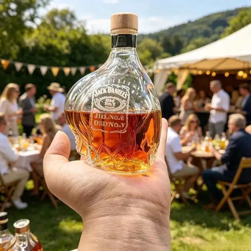 Funny Boot Shape Whisky Decanter, Unique Novelty Playful Alcohol Bottle, Perfect Gift for Whisky Enthusiasts, Bar & Home Decoration