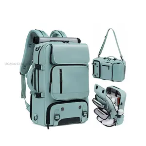 Capacity Backpack with Shoes Compartment & Usb Charging Port, Travel Essentials, Multi-functional Backpack for Hiking & Camping, Outdoor Knapsack for Men & WomenDD22HomeCookJoy