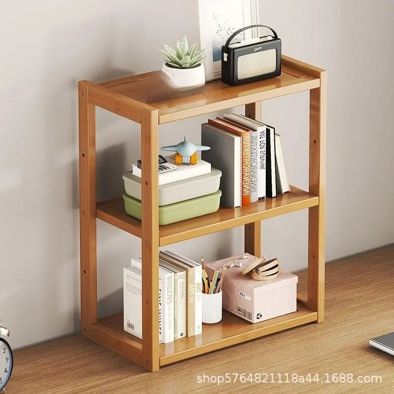 1pc Desktop Bookshelf Organizer, Office Desk Book Storage Rack, Small Table Shelf, Simple Bed Head Dormitory Storage Rack, Home Office Furniture, Holder Rack