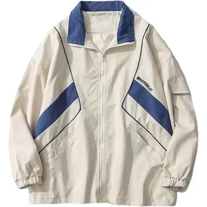 Arssm Women Windbreaker Jacket Y2k Varsity Jackets Oversized Vintage 90s Jacket