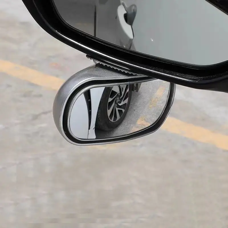 Multi-Functional Car Rear View Mirror, Dashboard Adhesive Rear Observation Mirror, Wide Angle HD Interior Rear Auxiliary Reflecting Mirror, Fits Various Vehicles