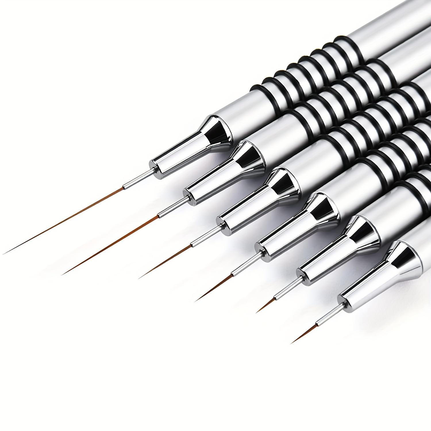Nail art striping brush set 6 sizes